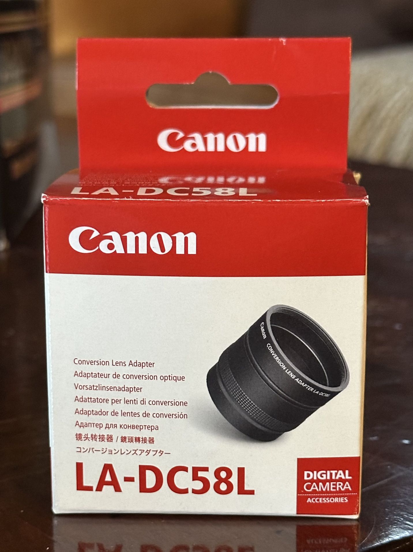 Canon LA-DC58L Conversion Lens Adapter