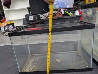 Glass tank 20x10x12