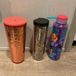 Starbucks Tumblers $30 For All 3 Sold Together FIRM PRICE CASH ONLY South Austin Pickup 