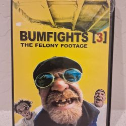 Bumfights 3 The Felony Footage DVD RARE! Out of Print