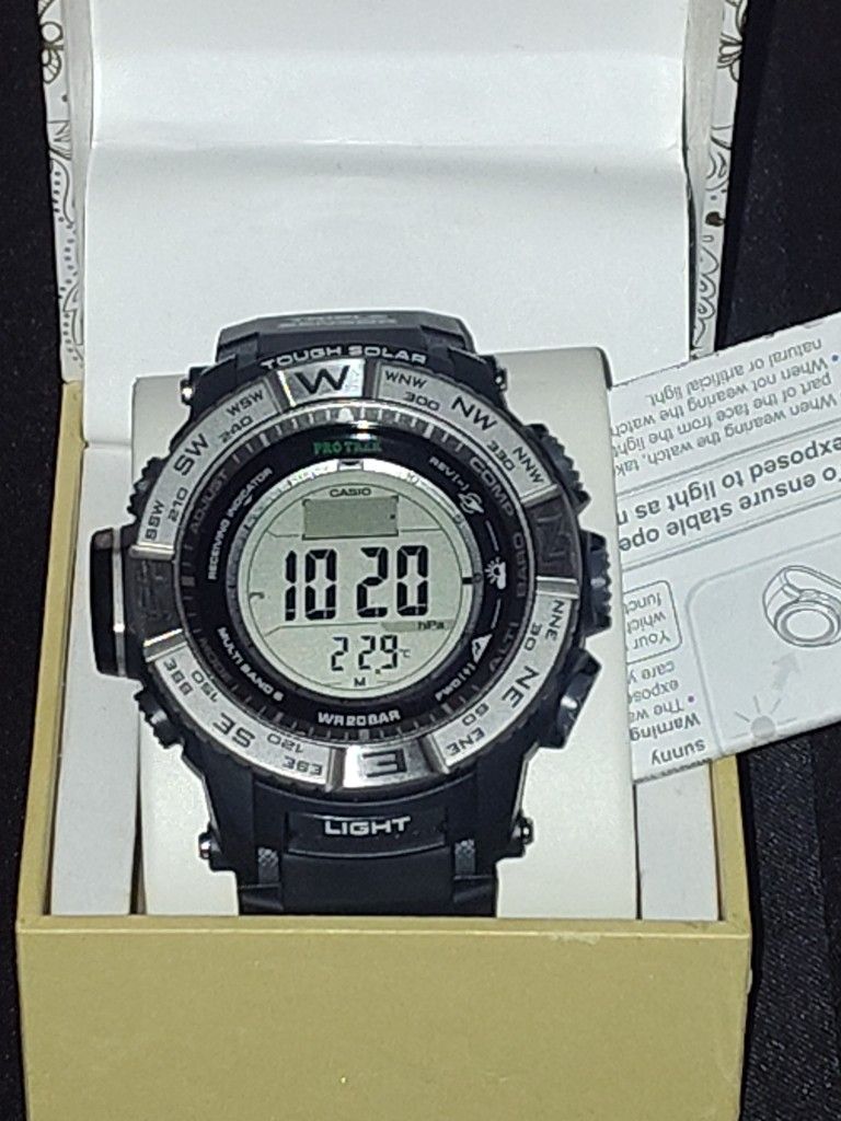 Casino Pro Trek PRW-3500 Watch New