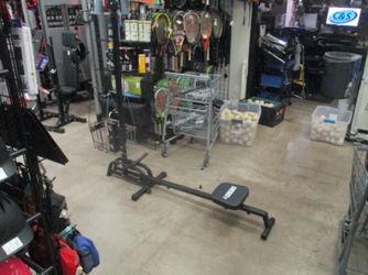 Used OneTwoFit Foldable Rowing Machine & LAT Pull Down Machine