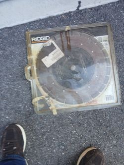Ridgid 14” General Purpose Jumbo Rim Diamond Blade