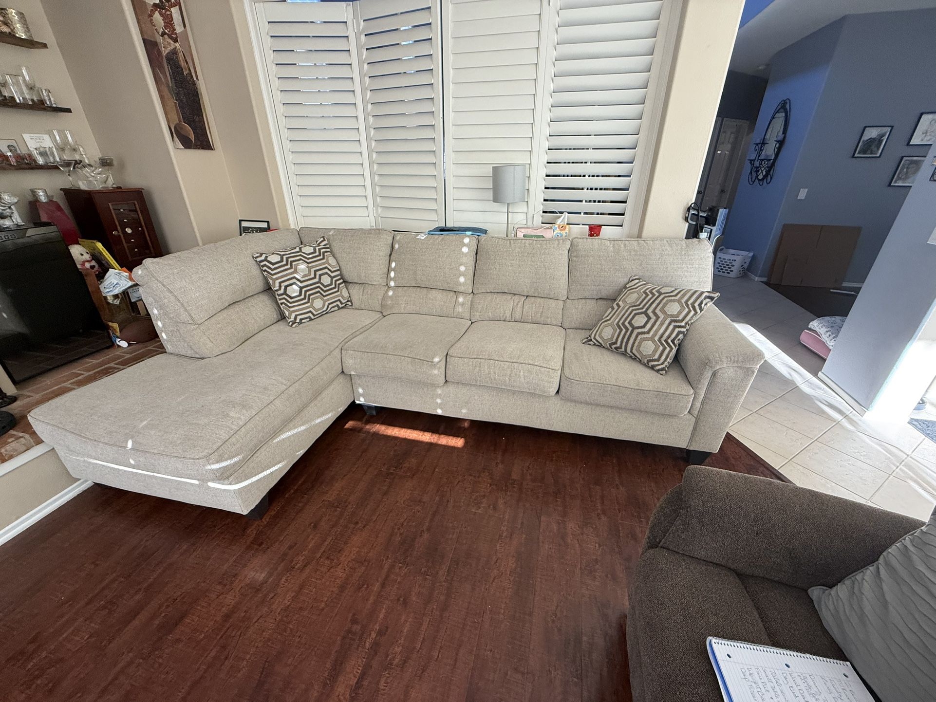 L Shaped sofa