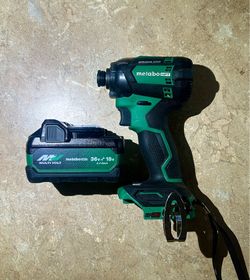 Over $300 in value! Metabo HPT 18V Triple Hammer Impact w/ 5.0 Battery
