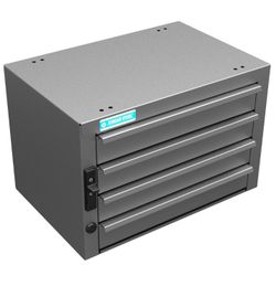 Adrian Steel 9 Locking Drawer Cabinet