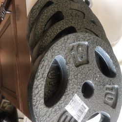 Weights 10lbs X 4