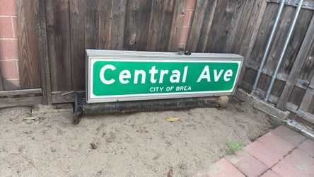 Street art traffic pole lite lighted light sine sign manage garage pole spinning marquee crossing walk freestanding school