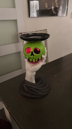 Poison apple candle holder