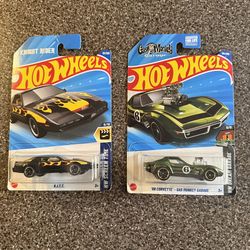 Hot Wheels Set Of Two Knight Rider And Gas Monkey Garage