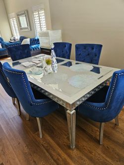 Dining table 6 chairs