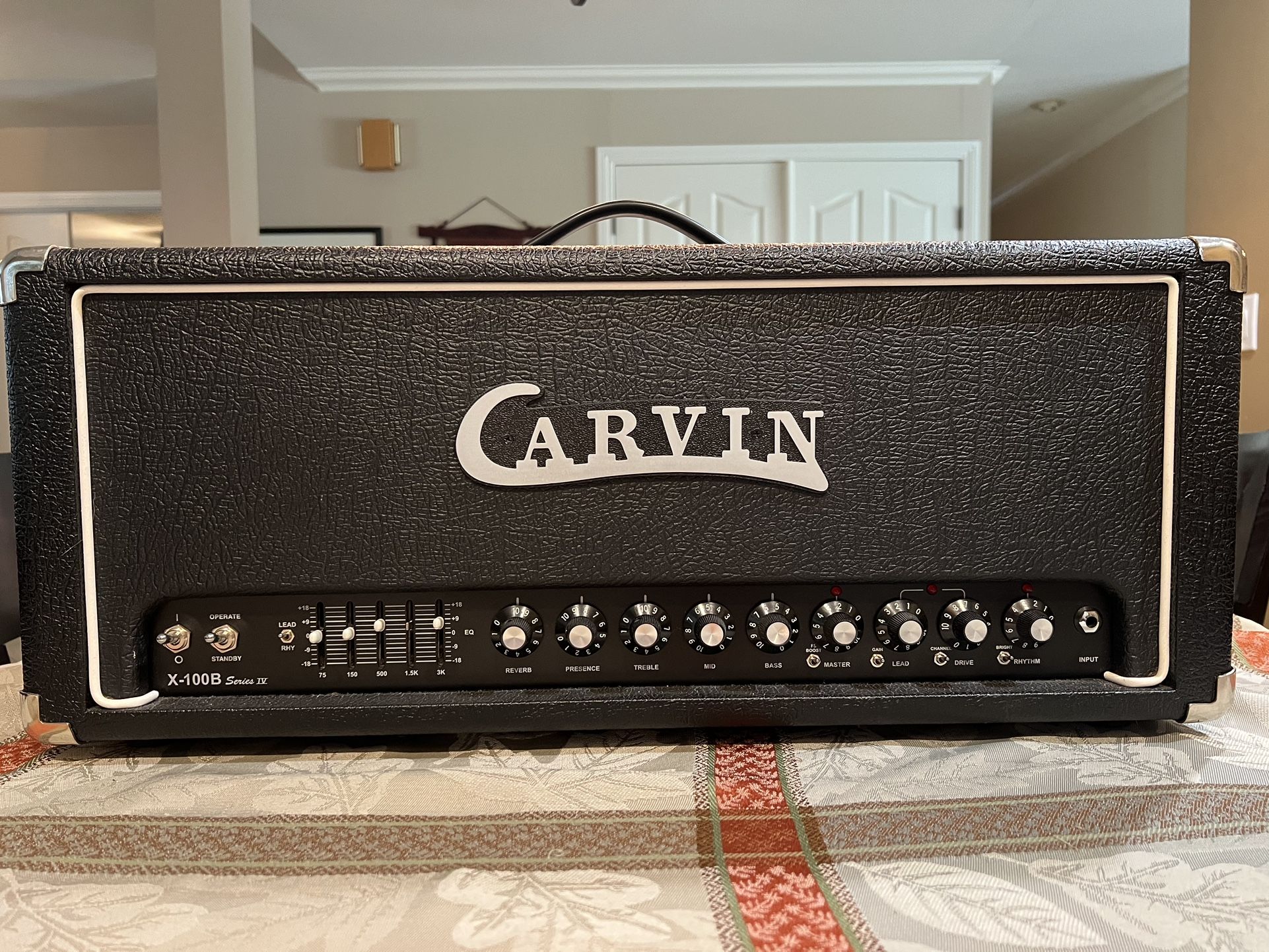 Carvin X-100 Series IV Tube Guitar Amp Head for Sale in Hacienda ...