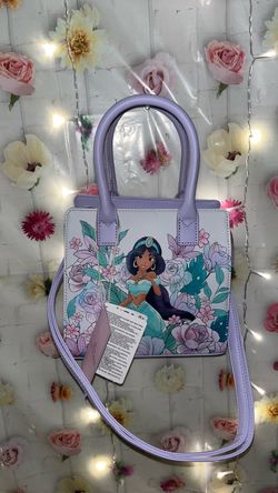 Loungefly Disney Princess Jasmine Floral Mini Satchel Bag
