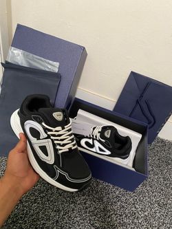 Christian Dior B30 Sneakers Black White