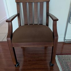 Ethan Allen Swirl Chair With Handle And Side Cover