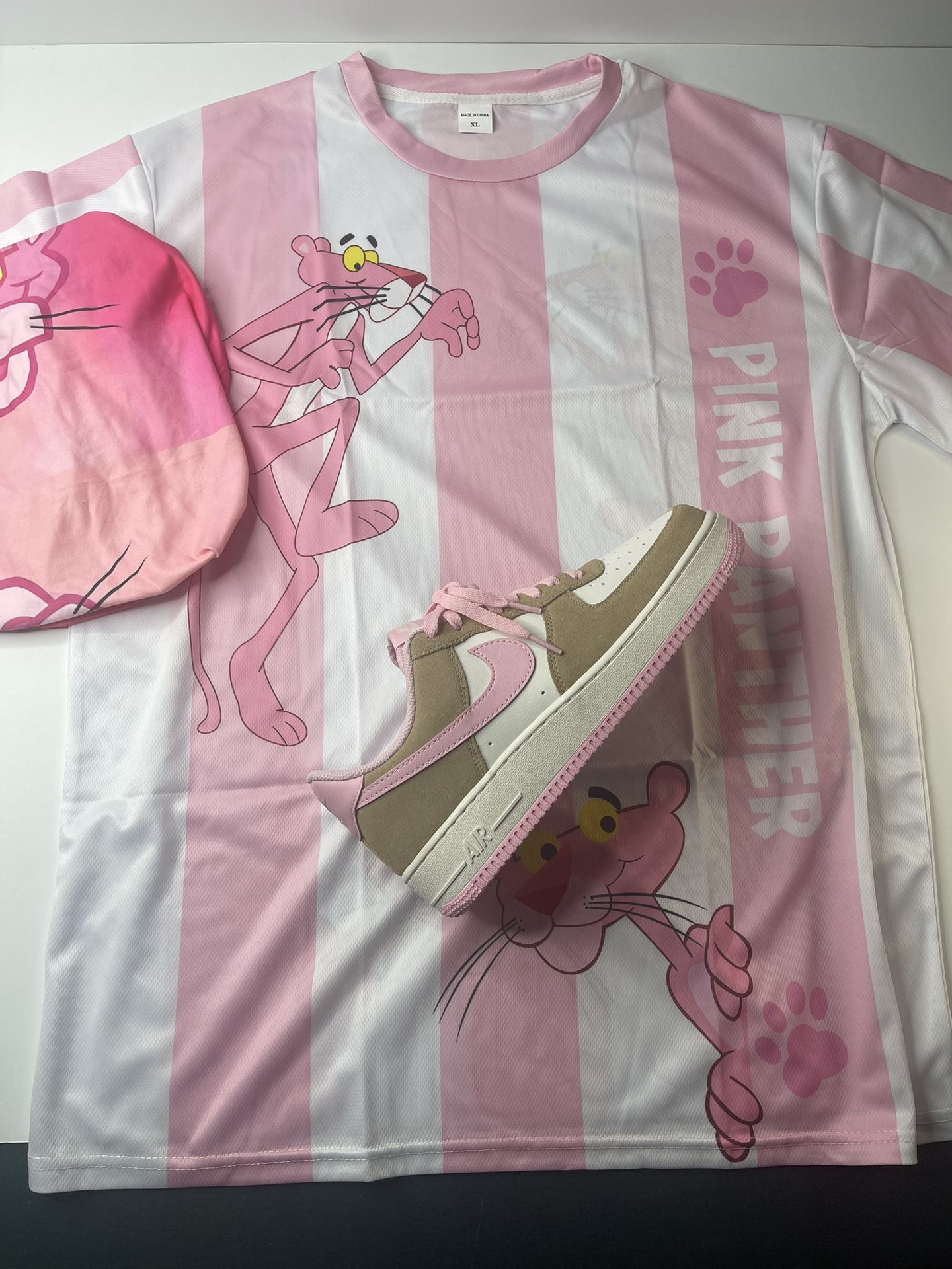 Nike Air Force 1 Hemp / Phantom / Medium Soft Pink 9.5 Men , 11 Women