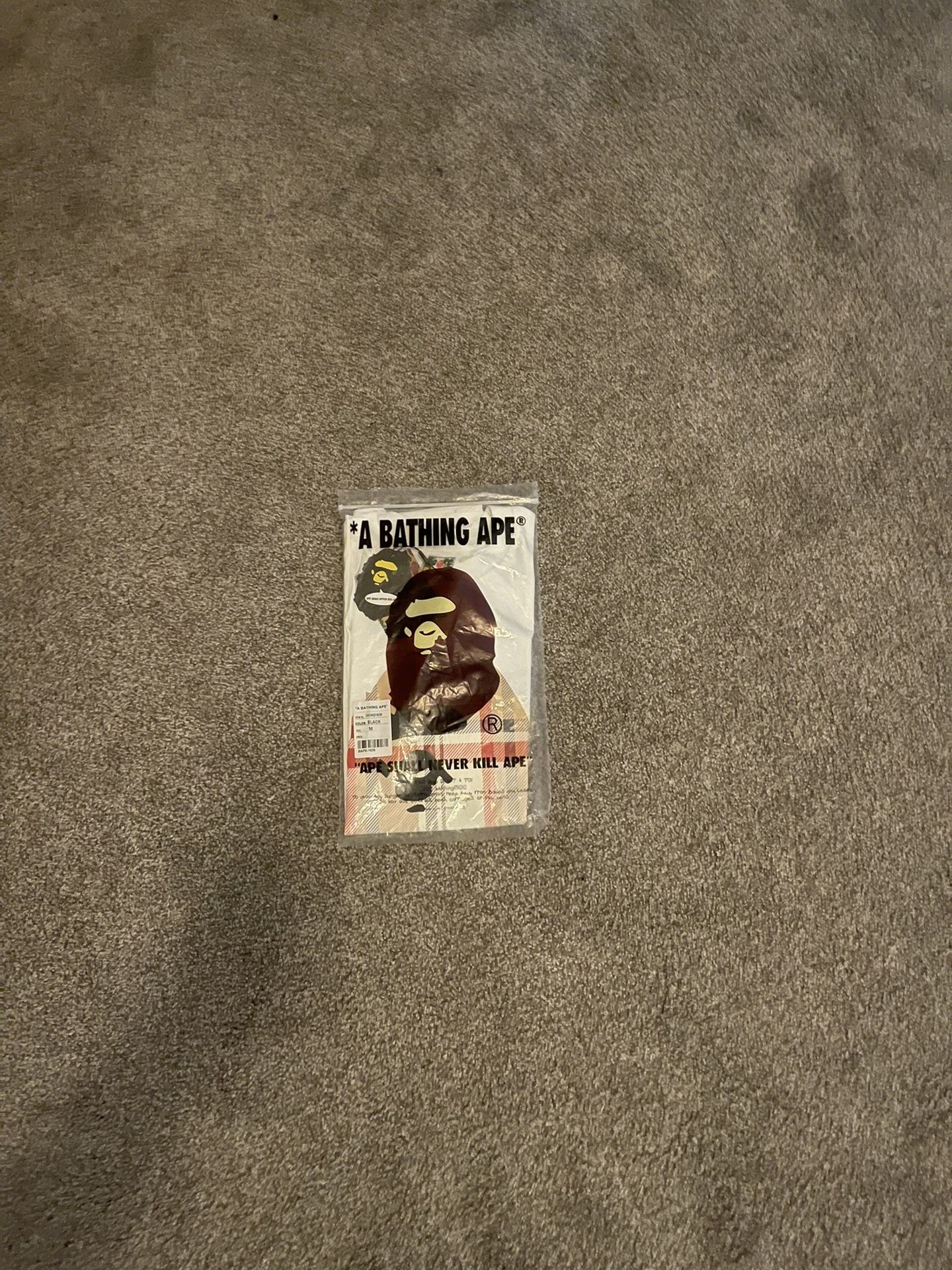 Men’s Bape X Burberry Collab Size M