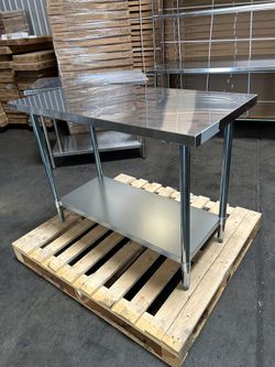 Heavy Duty Stainless Steel Production Table