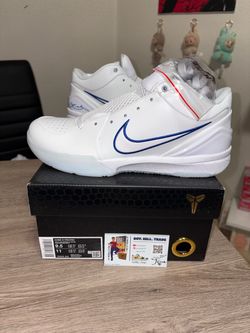 Size 9.5 - Nike Kobe 4 Protro Draft Day Pack #8 New Jersey Nets