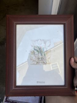 Sturdy Wood Picture Frame