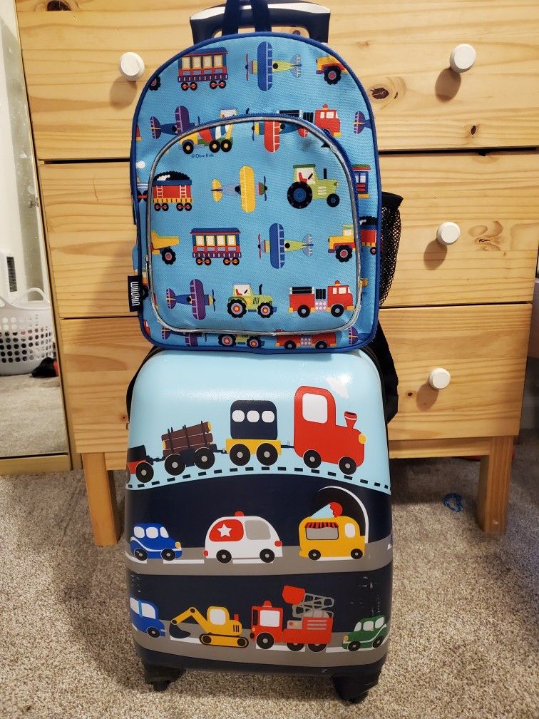 Kids Suitcase And Backpack