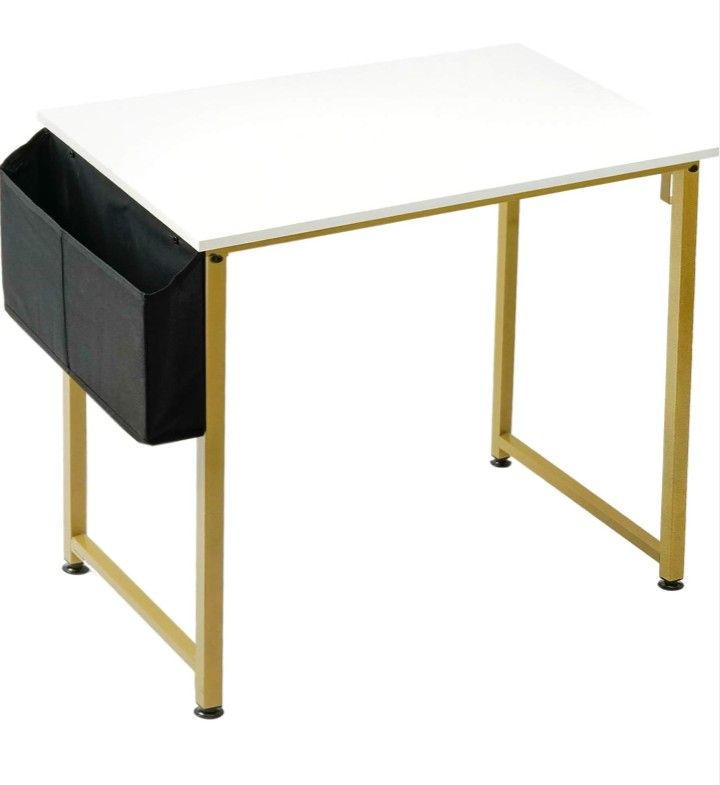 Beautiful White & Gold Desk