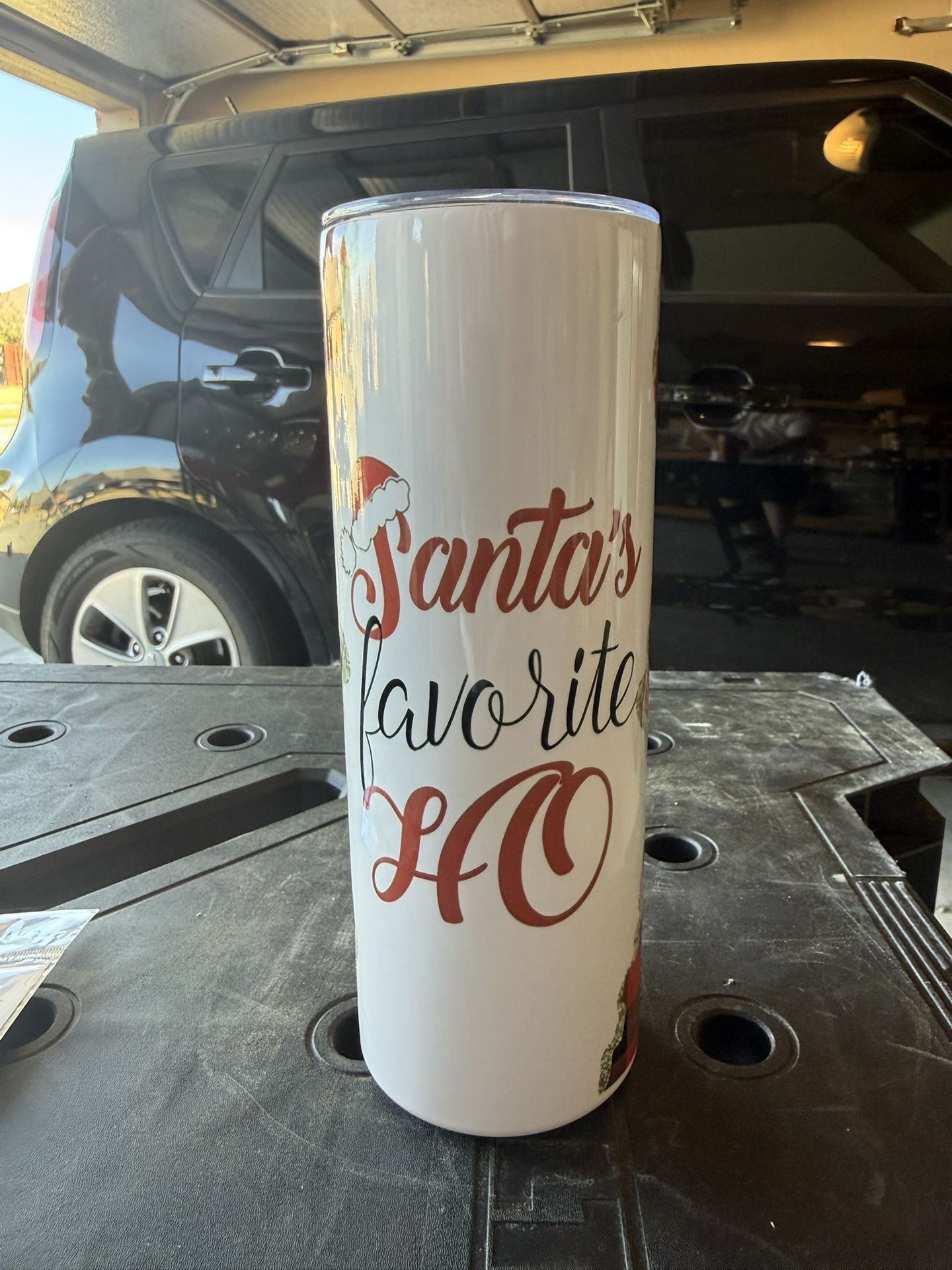 Christmas Themed Tumbler