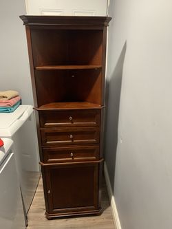 Nice 👍🏻 Corner Furniture Whit Drawers Excelente Accent For Any Corner Of Your Home 