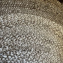 8ft round jute rug
