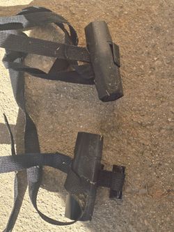 Saris Bones 2 Trunk Bike Rack plus Set of Hitch Huggers