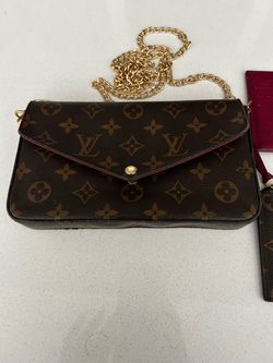 Authentic Louis Vuitton Felicie Pouchette