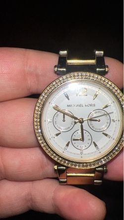 Michael Kors Gold-Tone Chronograph Watch