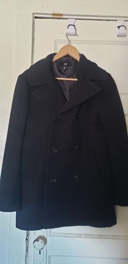 H&M Black Overcoat