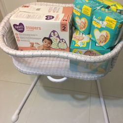 1 Moisés Y Pañales Para Bebé