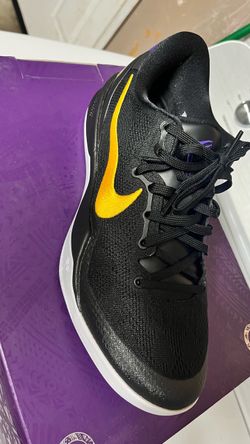 Nike Basketball Sneaker Black and Gold