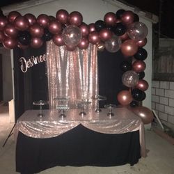Rose gold Backdrop