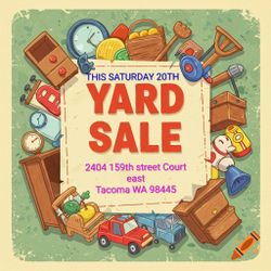 BIG YARD SALE 