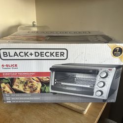 Black & Decker 4 Slice Toaster Oven