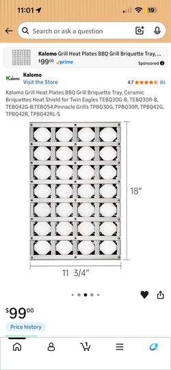 Ceramics grill heat plate