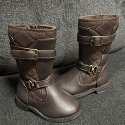 Toddler Girl Riding Boots