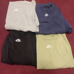 Nike Sportswear Club Fleece Pullover Hoodie 4x LOT (Size XL)