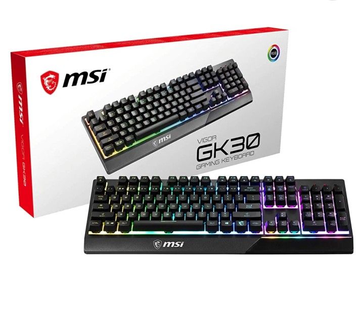 MSI Vigor GK30 Gaming Keyboard & Headset