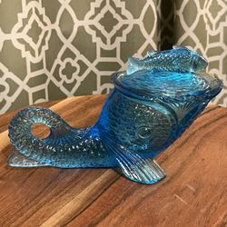 John E. Kemple 1950’s Glass Candy Dish