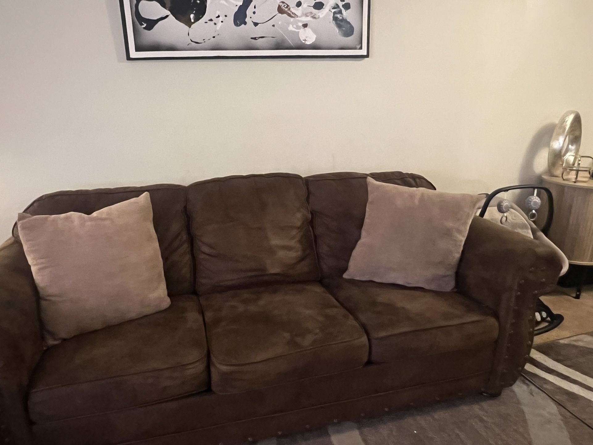 3 Piece Sofa Set With Sleeper Sofa