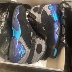 Jordan 8 Aqua 