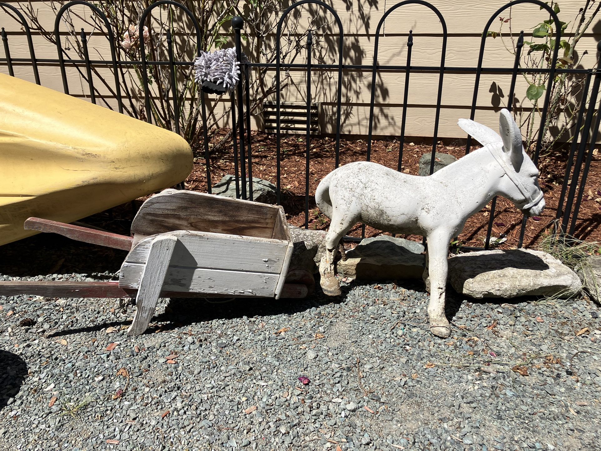 Vintage Concrete Donkey And Cart for Sale in Mount Vernon, WA OfferUp