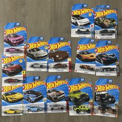 Hot Wheels Hellcat,Porsche,Mustang 