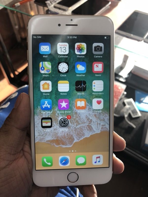 IPhone 6 Plus 16gb gold factory Unlocked Mint