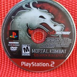 Mortal Kombat Deadly Alliance Ps2 Game