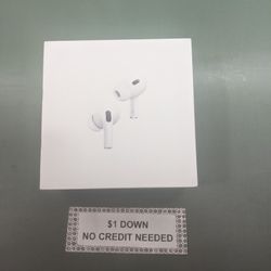 Apple Airpods Pro 2 Brand New - 5 Dollars Down No Credit Needed! 
